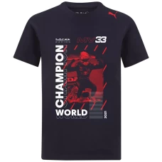 Red Bull Racing 2021 Max Verstappen World Champion T-Shirt